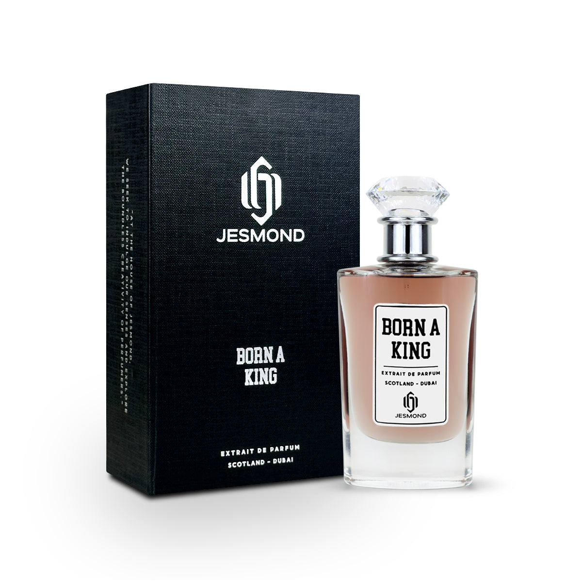 Born a King- Premium Perfume for Men with Black Perfume Box